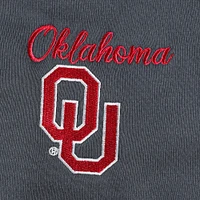Women's Concepts Sport Charcoal Oklahoma Sooners Upbeat Sherpa Leggings