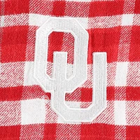 Sweat à capuche carreaux Mainstay Oklahoma Sooners Concepts Sport pour femme