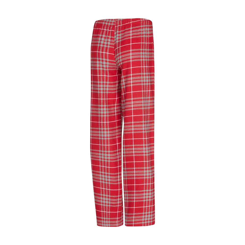 Ensemble de nuit pour femme Concepts Sport Crimson Oklahoma Sooners Vector T-shirt et pantalon en flanelle