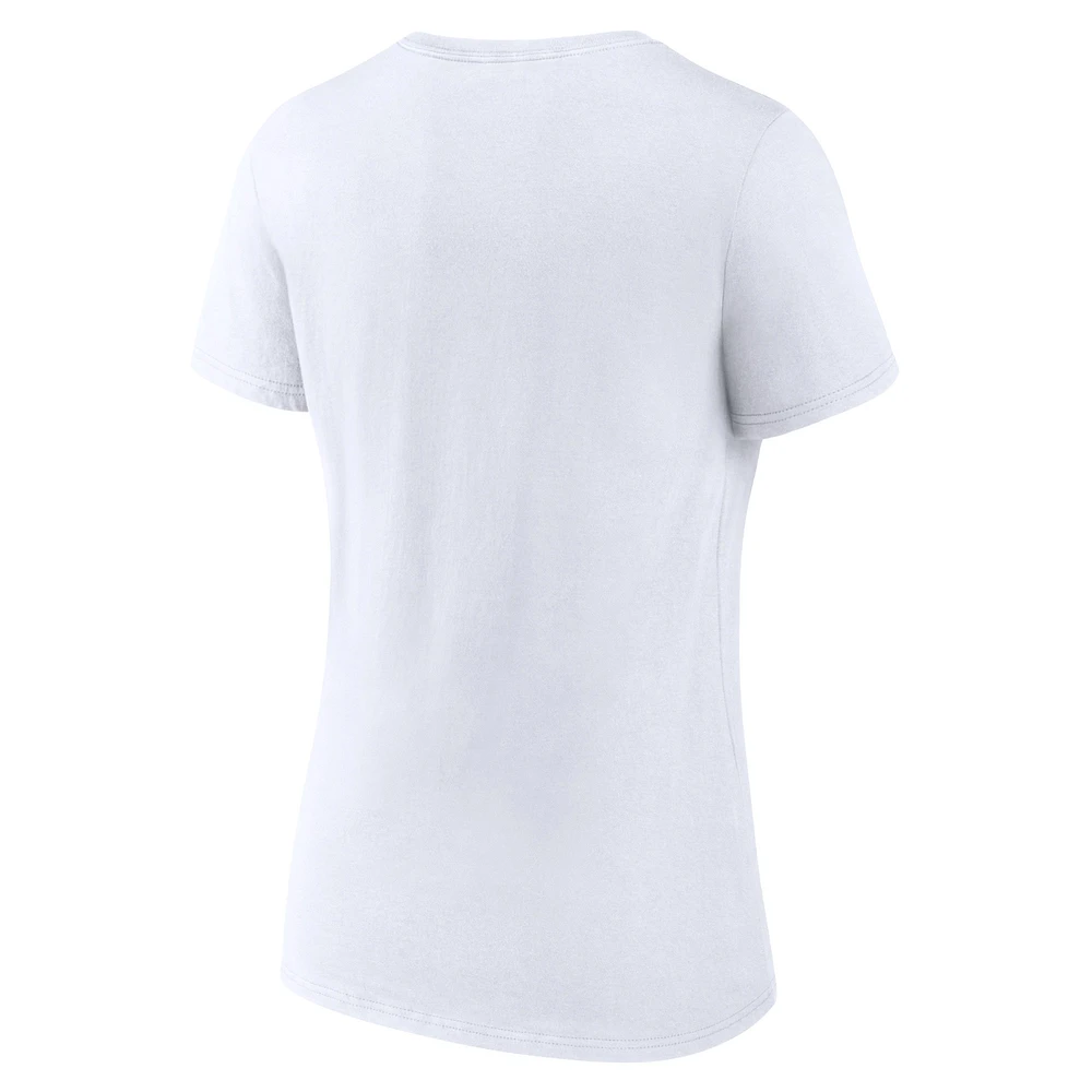 Women's Fanatics Oklahoma Sooners Campus V-Neck T-Shirt