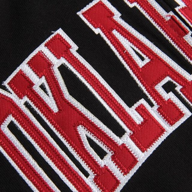 Sweat à capuche entièrement zippé avec nom arqué Oklahoma Sooners Stadium Athletic pour femme, noir