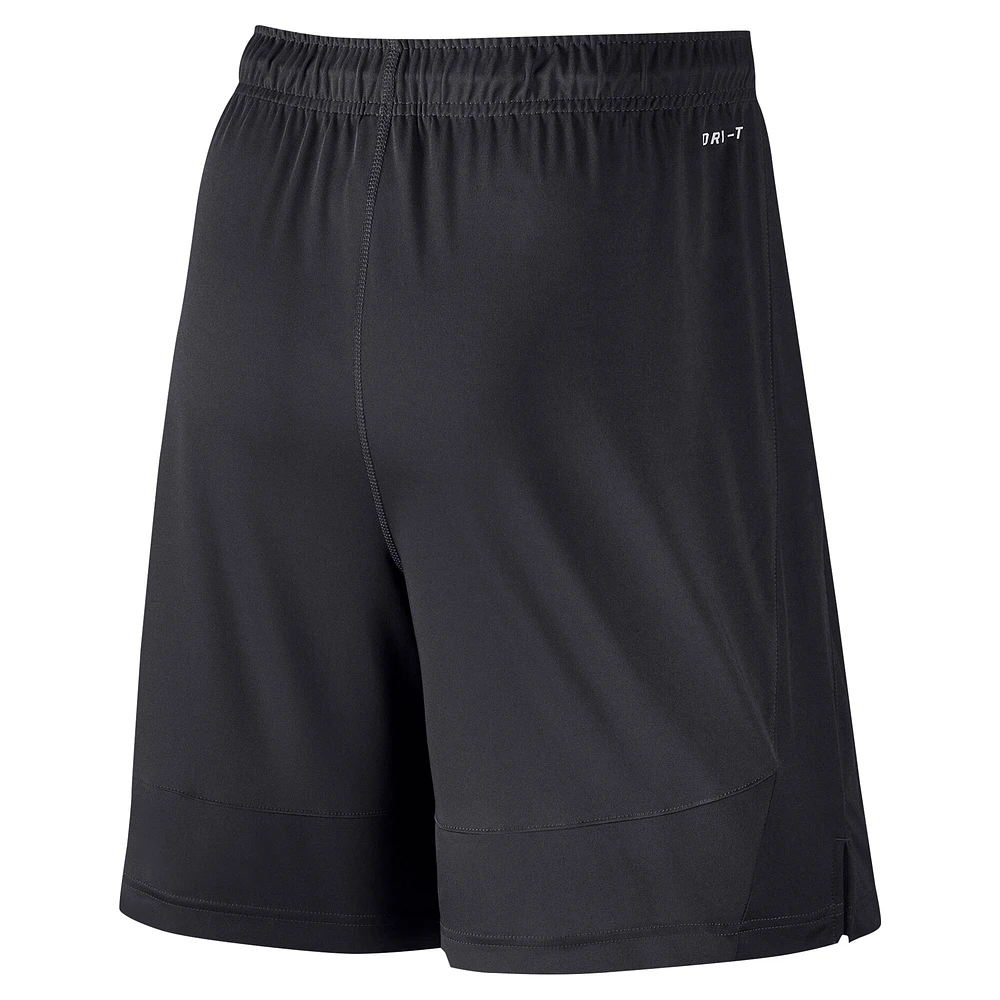 Youth Nike  Anthracite Oklahoma Sooners Fly Performance Shorts