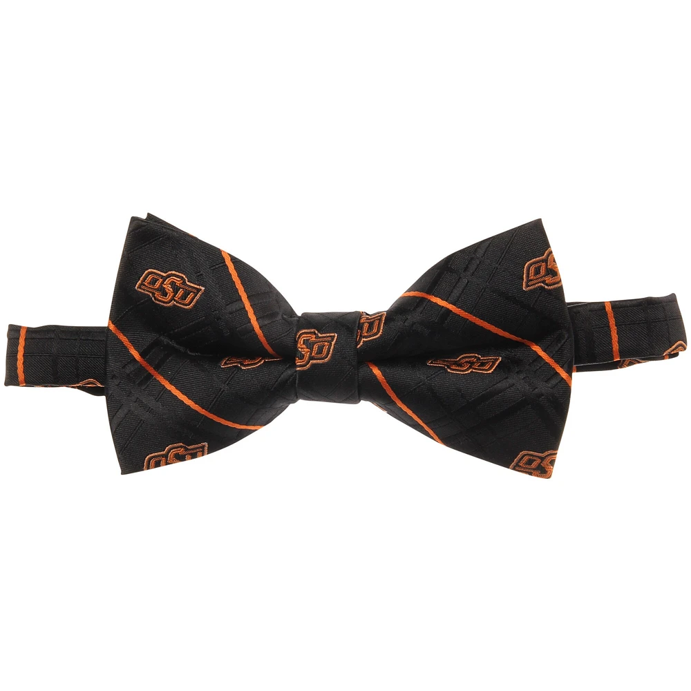 Men's Black Oklahoma State Cowboys Oxford Bow Tie