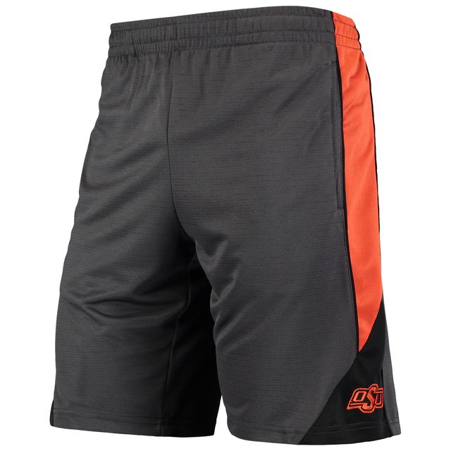 Colosseum Charcoal Oklahoma State Cowboys Turnover Team Short pour homme
