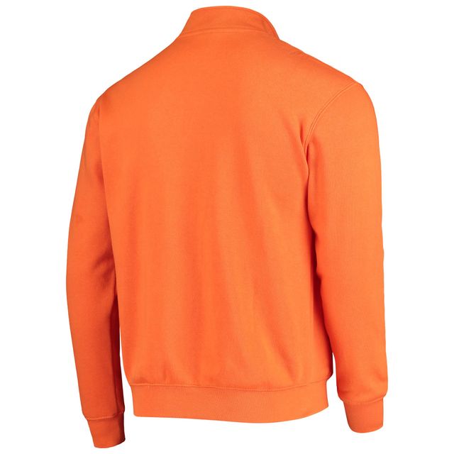 Veste Colosseum Orange Oklahoma State Cowboys Tortugas Logo Quarter-Zip pour homme
