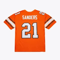 Men's Mitchell & Ness Barry Sanders Orange Oklahoma State Cowboys 1987 Replica Jersey