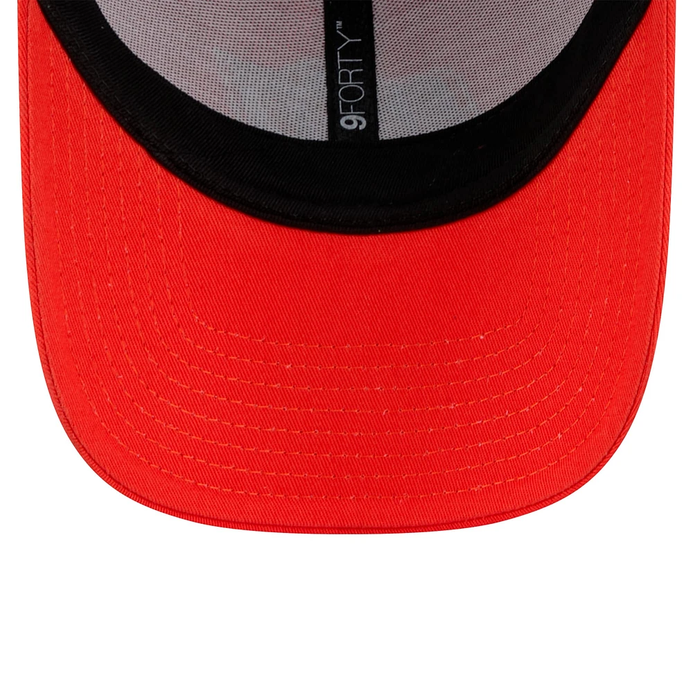 Casquette ajustable orange Oklahoma State Cowboys Trucker 9FORTY de New Era pour homme