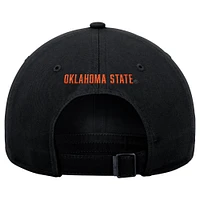Men's Nike  Black Oklahoma State Cowboys Club Adjustable Hat