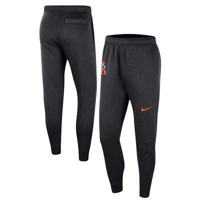 Pantalon en polaire Nike noir Oklahoma State Cowboys Club pour homme