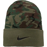 Bonnet en tricot à revers Nike Camo Oklahoma State Cowboys Military Pack pour homme