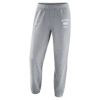 Men's Nike Heathered Gray Oklahoma State Cowboys Saturday Fleece Pants