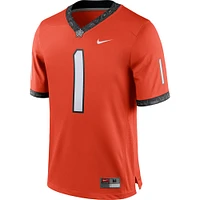 Maillot de jeu alternatif des Cowboys l'État l'Oklahoma pour homme Nike #1 orange