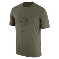 Men's Nike  Olive Oklahoma State Cowboys Military Pack T-Shirt