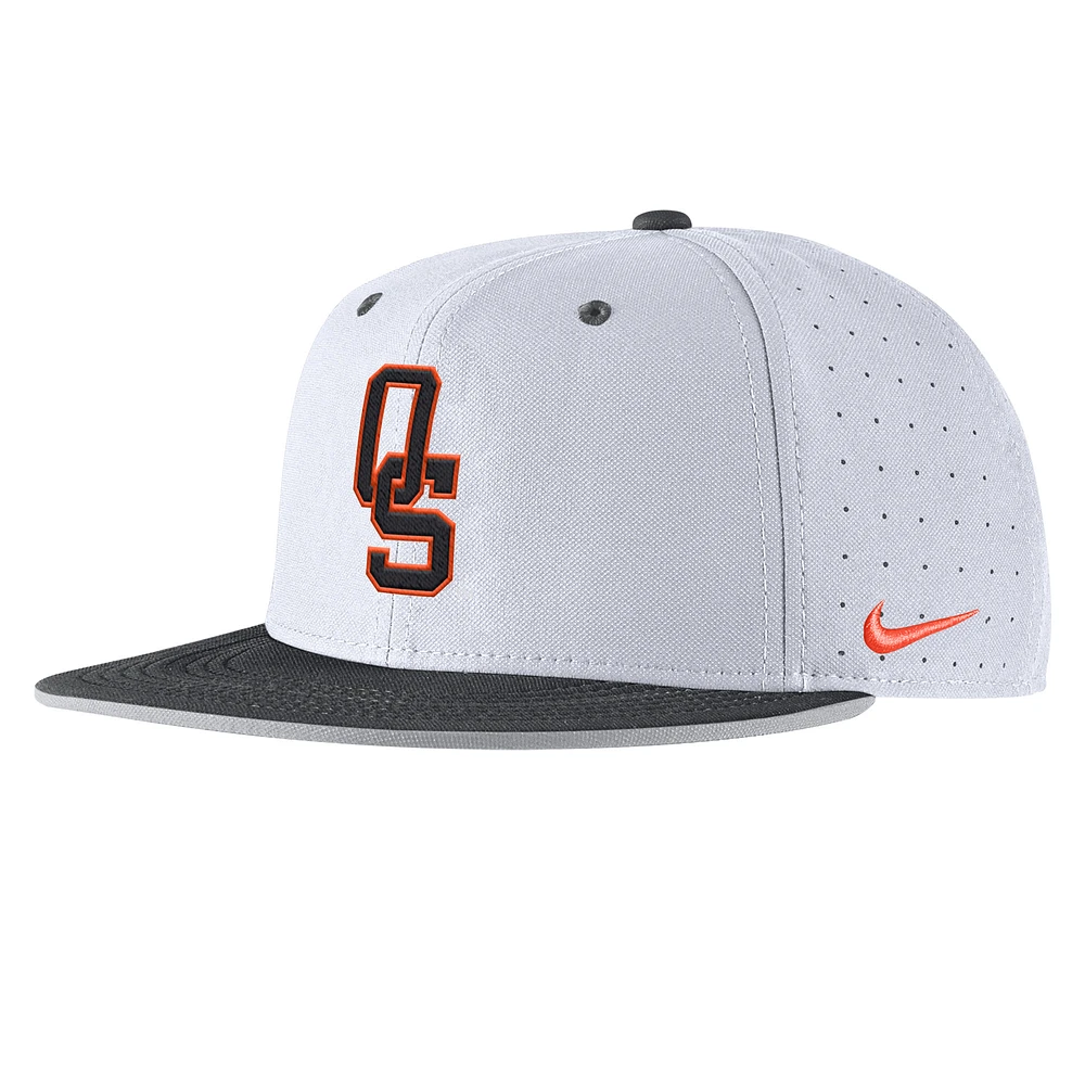 Men's Nike Oklahoma State Cowboys 2025 On-Field True Performance Baseball Fitted Hat