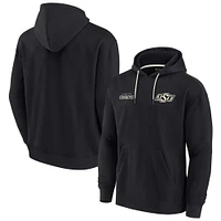 Unisex Fanatics Black Oklahoma State Cowboys Elements Super Soft Fleece Pullover Hoodie
