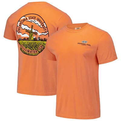T-shirt unisexe orange Oklahoma State Cowboys Scenic Comfort Colors