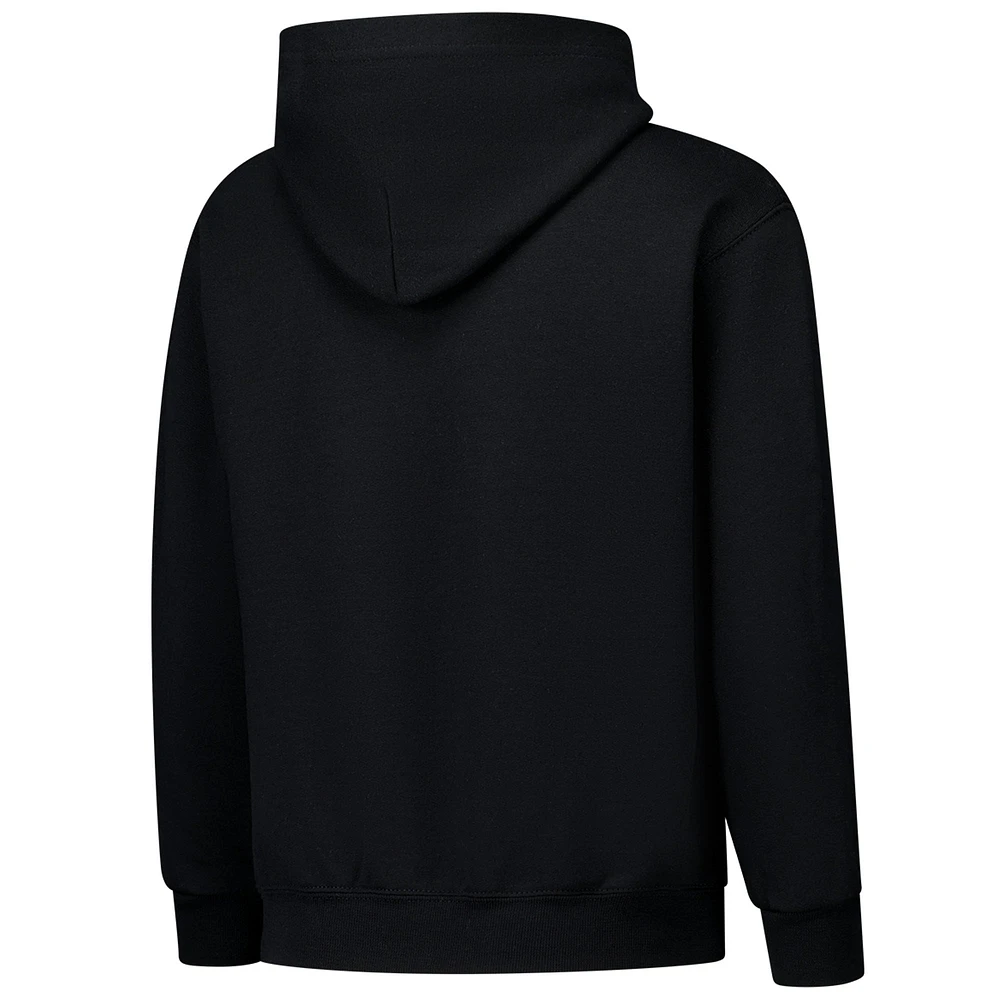 Youth Champion Black Oklahoma State Cowboys Campus Pullover Hoodie