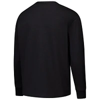 Youth Champion Black Oklahoma State Cowboys Distressed Arch Over Logo Long Sleeve T-Shirt