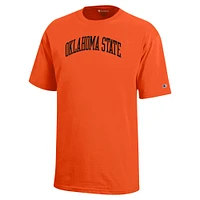 Youth Champion Orange Oklahoma State Cowboys Team Arch T-Shirt