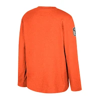 Youth Colosseum Heather Orange Oklahoma State Cowboys OHT Military Appreciation Oorah Long Sleeve T-Shirt