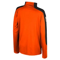Youth Colosseum  Orange Oklahoma State Cowboys OHT Military Appreciation Cyclone Quarter-Zip Windshirt