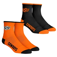 REK OKST NONE YOUTH HPB 2PK CORE TEAM CHAUSSETTES QUARTS - SOCYTHUNI