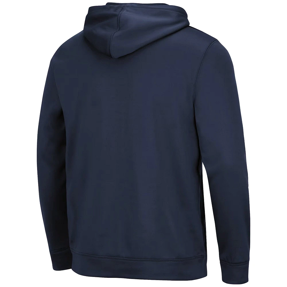 Men's Colosseum Navy Ole Miss Rebels Lantern Pullover Hoodie