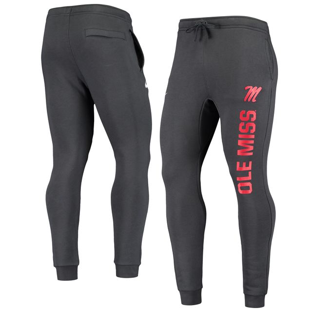 Pantalon de jogging Nike Ole Miss Rebels Primary Logo Club Fleece anthracite pour homme