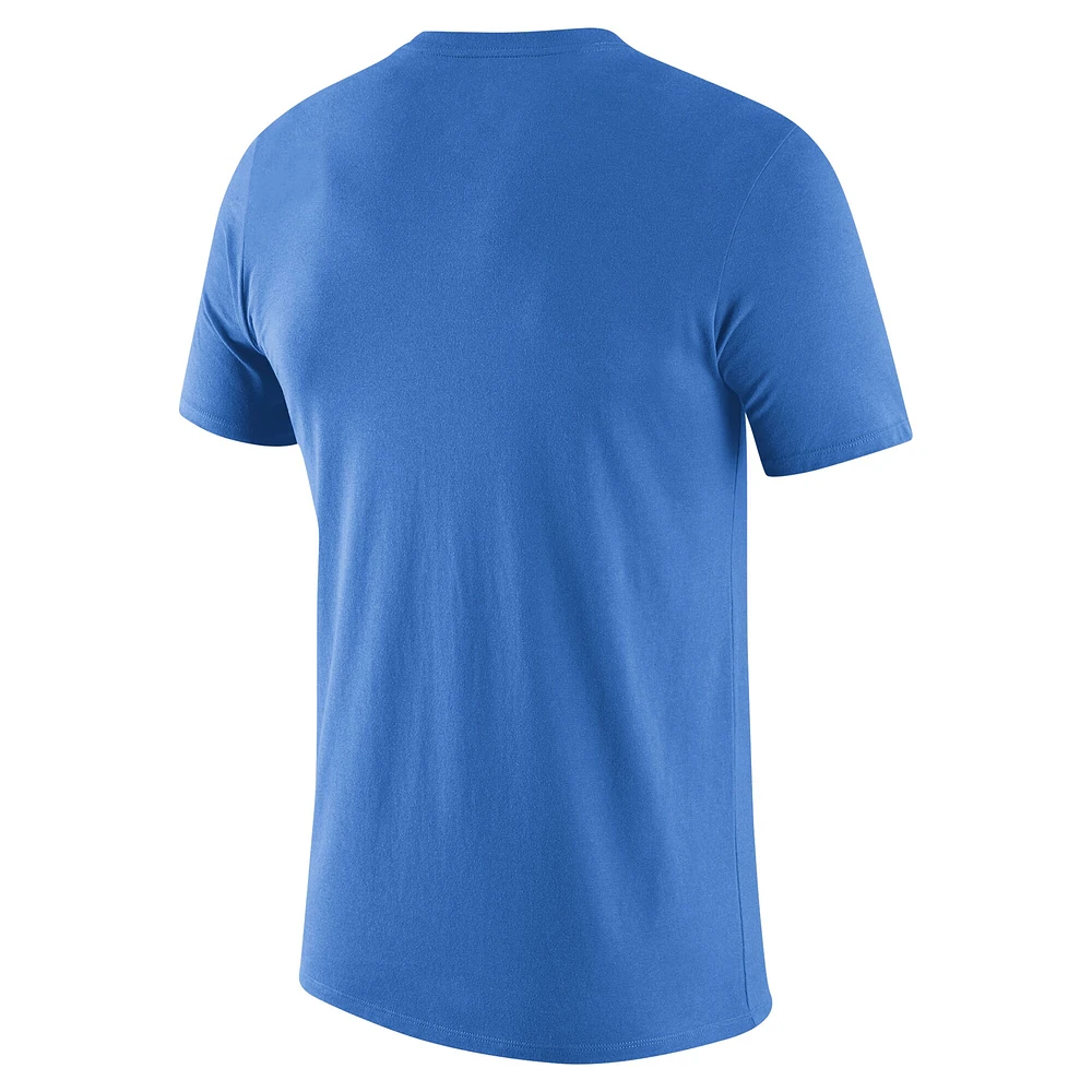 Men's Nike Blue Ole Miss Rebels 2024 Sideline Performance T-Shirt