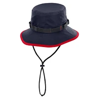 Men's Nike Navy Ole Miss Rebels 2024 Sideline Apex Performance Boonie Bucket Hat