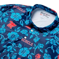 Men's Reyn Spooner Navy Ole Miss Rebels Performance Polo