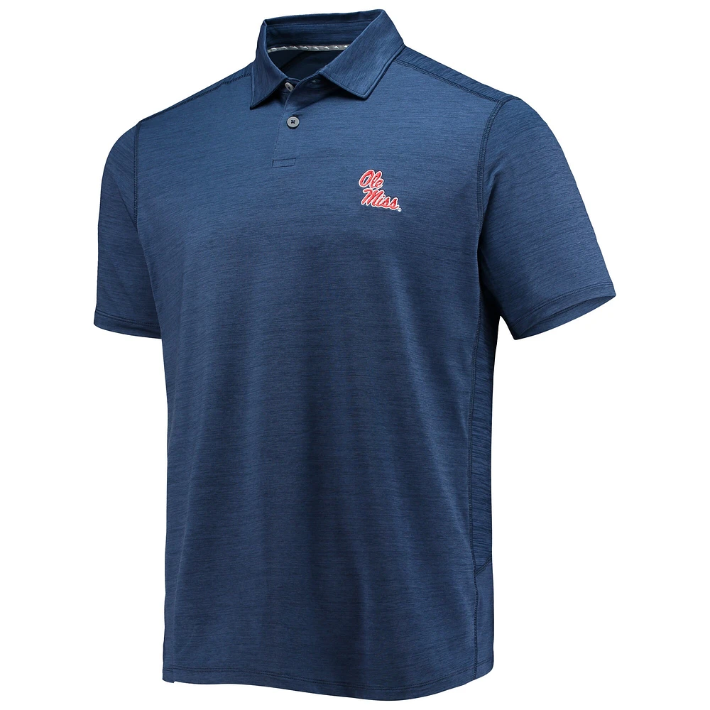Men's Tommy Bahama Navy Ole Miss Rebels Delray IslandZone Polo