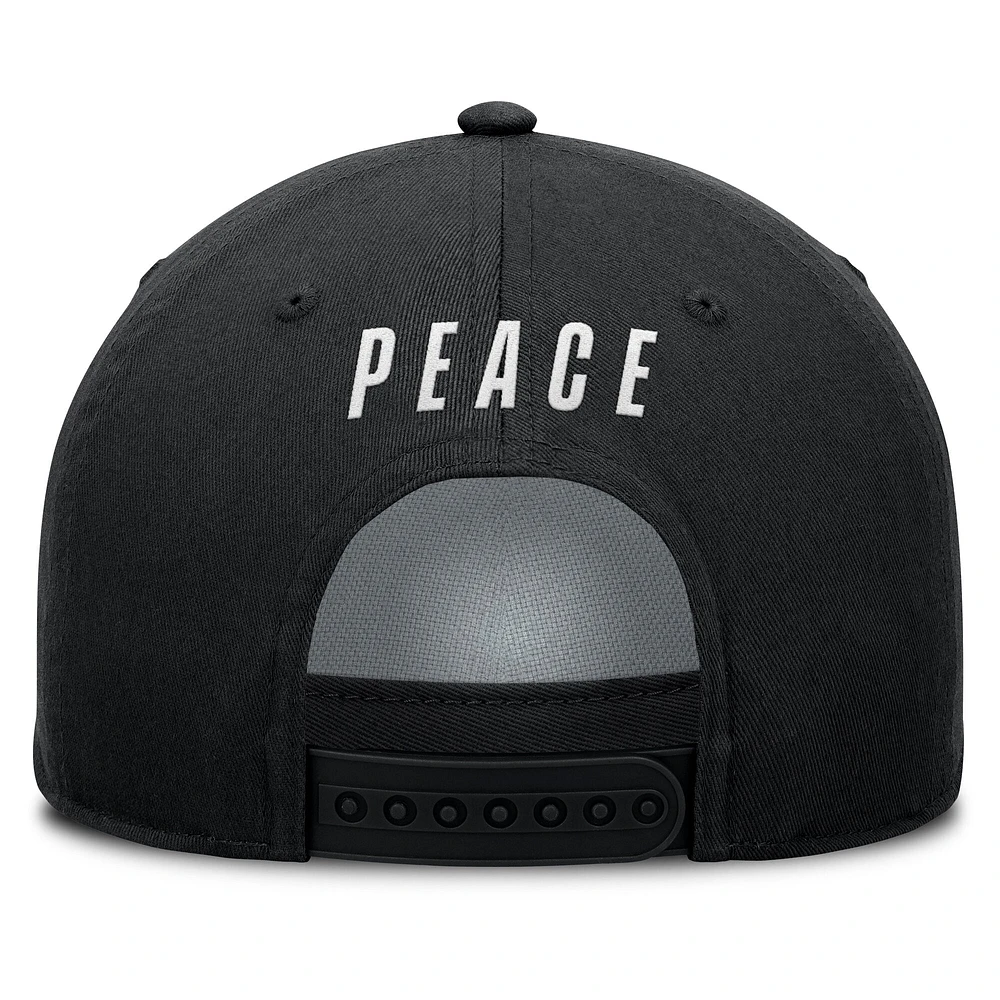 Casquette ajustable noire pour hommes Fanatics pour podium des Jeux olympiques