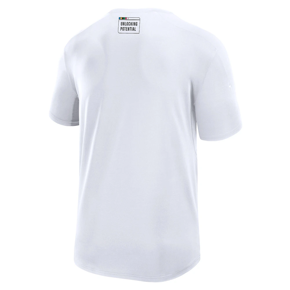Men's Fanatics White Olympic Games Inspired Stack T-Shirt