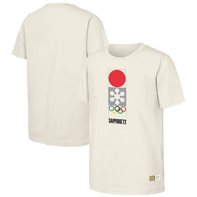 Men's  Natural 1972 Sapporo Games Olympic Heritage T-Shirt