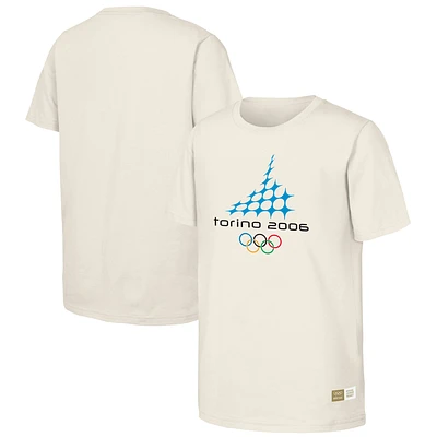 Men's Natural 2006 Torino Games Olympic Heritage T-Shirt