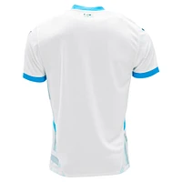 Men's Puma White Olympique Marseille 2024/25 Home Replica Jersey