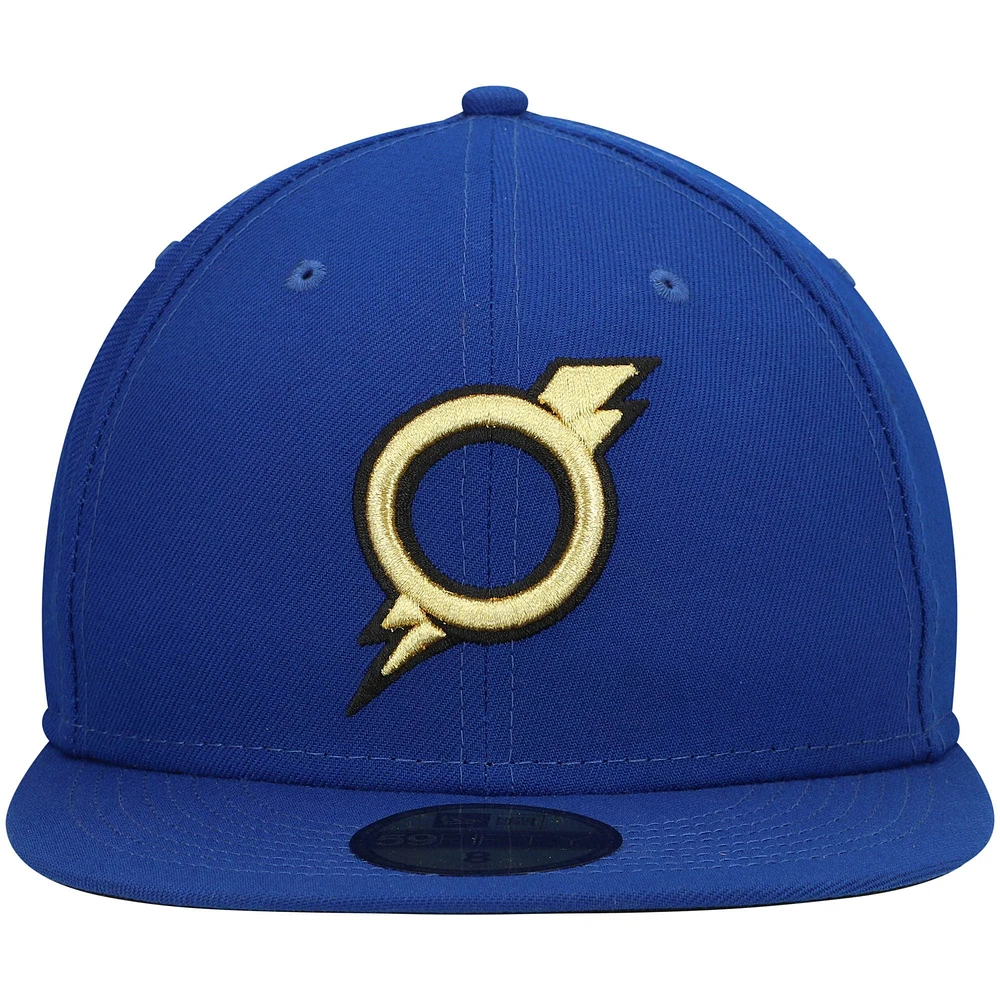 NWE OMASC BLEU ALT2 MIB AUTHENTIC COLLECTION 59FIFTY HATMENHIC