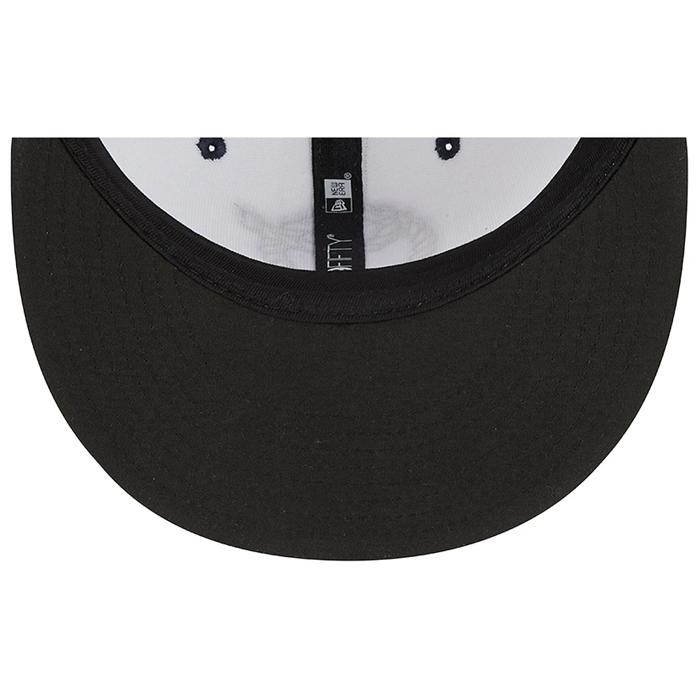Men's New Era White Omaha Storm Chasers Theme Nights Cattlemen  59FIFTY Fitted Hat