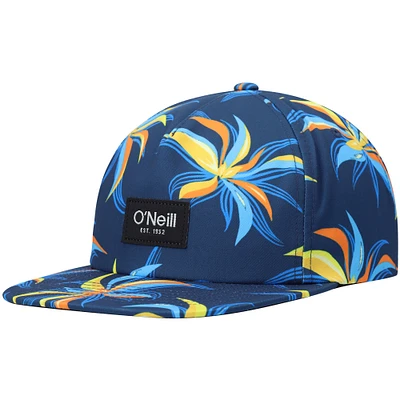 Casquette O'Neill Navy Flora Snapback pour homme
