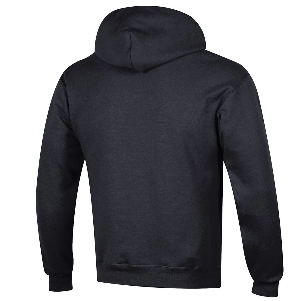 Men's Champion  Black Oregon Ducks Arch Over Logo Pullover Hoodie