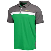 Men's Colosseum Charcoal Oregon Ducks Two Yutes Polo