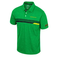 Men's Colosseum Green Oregon Ducks No Problemo Polo