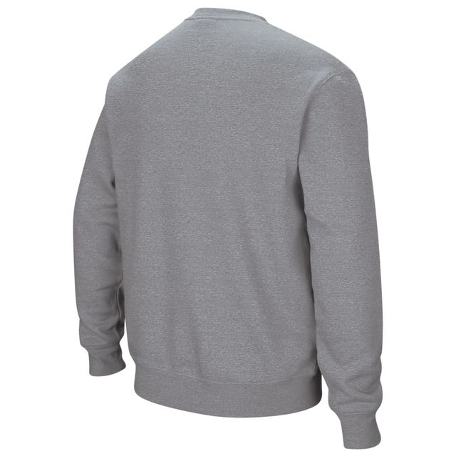 Sweat Colosseum gris chiné Oregon Ducks Arch & Logo pour homme