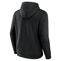 Men's Fanatics  Black Oregon Ducks Team Lockup Pullover Hoodie