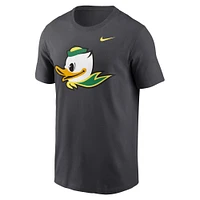 Men's Nike Anthracite Oregon Ducks Primetime Alternate Logo T-Shirt