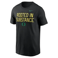 Men's Nike Black Oregon Ducks Rooted Substance T-Shirt