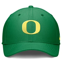 Men's Nike Green Oregon Ducks 2024 On-Field Swoosh Flex Hat