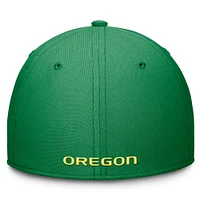 Men's Nike Green Oregon Ducks 2024 On-Field Swoosh Flex Hat