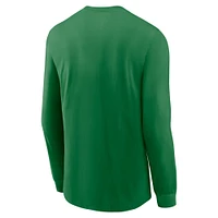 Men's Nike Green Oregon Ducks 2024 Sideline Legend Performance Long Sleeve T-Shirt
